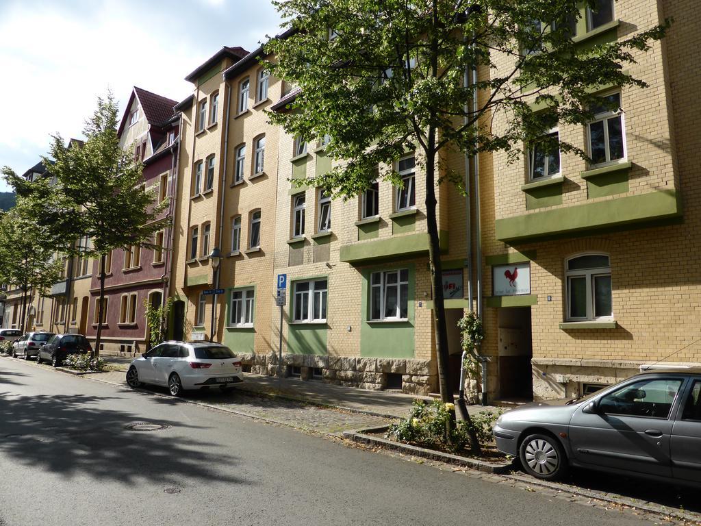 Ferienwohnung Friedrich Schiller, 2 Schlafzimmer, Balkon,Kostenloses Wifi, Naehe Zentrum, Jena Buitenkant foto